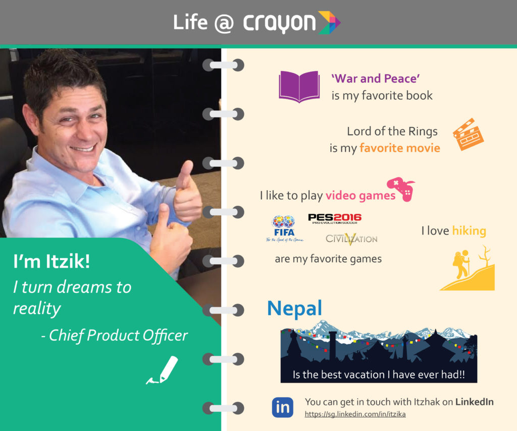 Life at Crayon - Itzik