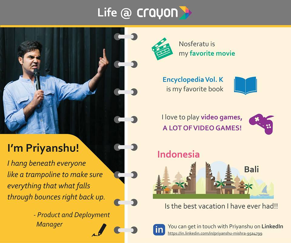Life at crayon priyanshu