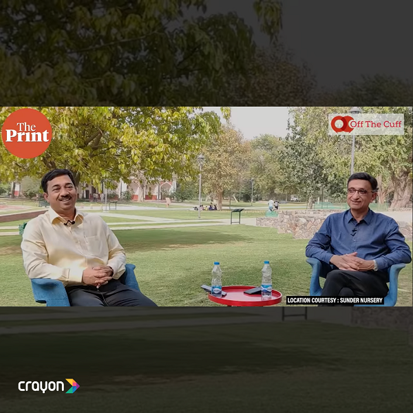 Srikant Sastri, co-founder Crayon Data in conversation with ThePrint: Off The Cuff