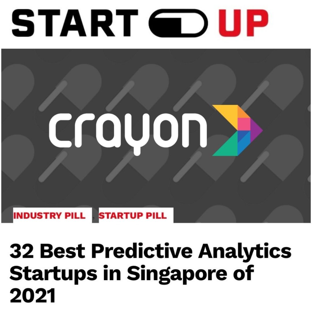 Crayon Data named leading predictive analysis company in Singapore