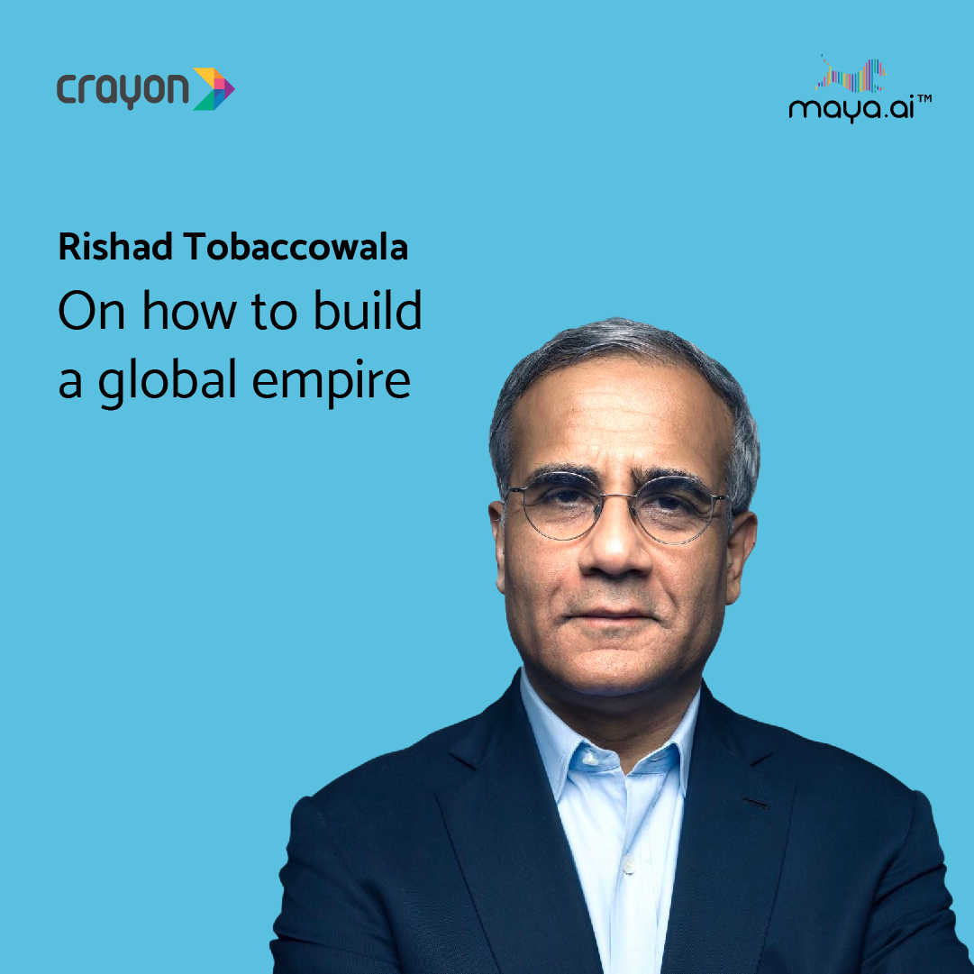 Rishad Tobaccowala on how to re-invent marketing, re-think organizations and build a global empire