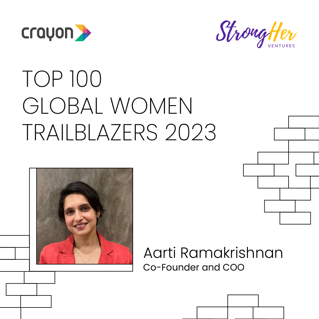 Aarti Ramakrishnan on the StrongHer list of 100 global women trailblazers 2023