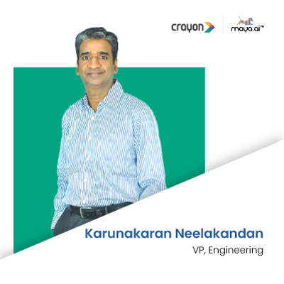 Karunakaran Neelakandan joins Crayon Data as Vice President of Engineering