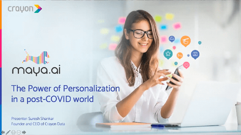 Crayon Data presents the power of personalization @ Big Data APAC Virtual Summit