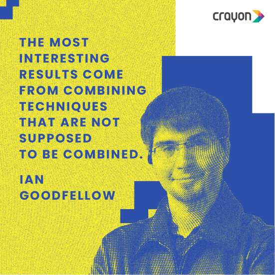 #OnTheShouldersOf Ian Goodfellow