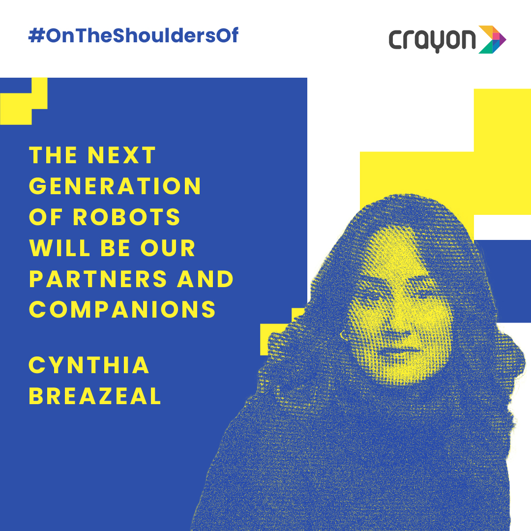 #OnTheShoulderOf Cynthia Breazeal