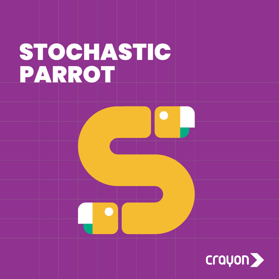#TheAIAlphabet: S for Stochastic Parrots